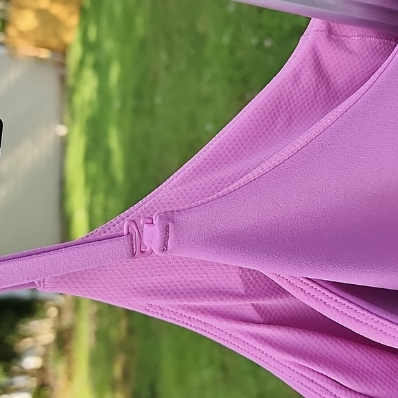 Athleta Dress XL Pink Convertible Straps Removable Bra Cups Pockets Lightweight - Picture 5 of 5